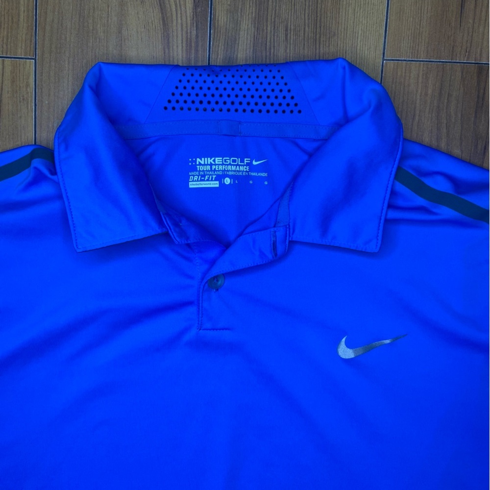 Men’s Nike Blue Golf Dri-Fit Polo
